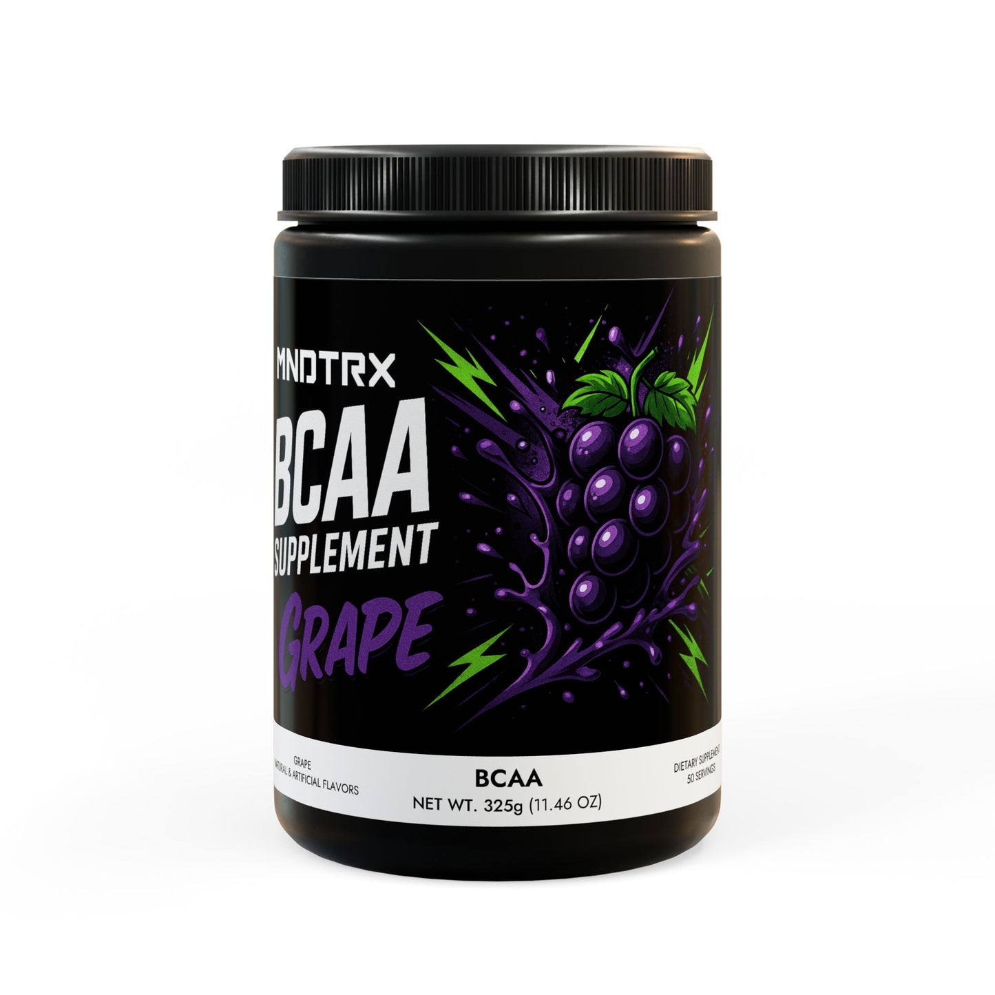 BCAA Supplement, Grape (325g, 11.46oz, 50 servings)