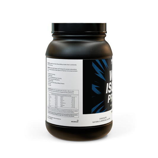 Whey Isolate Protein Supplement (907g, 2lb)